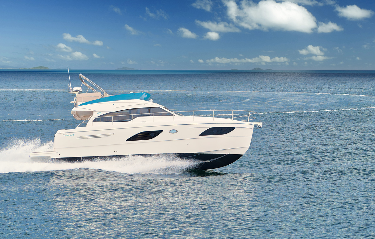 Rodman Spirit 42′ Fly Bridge